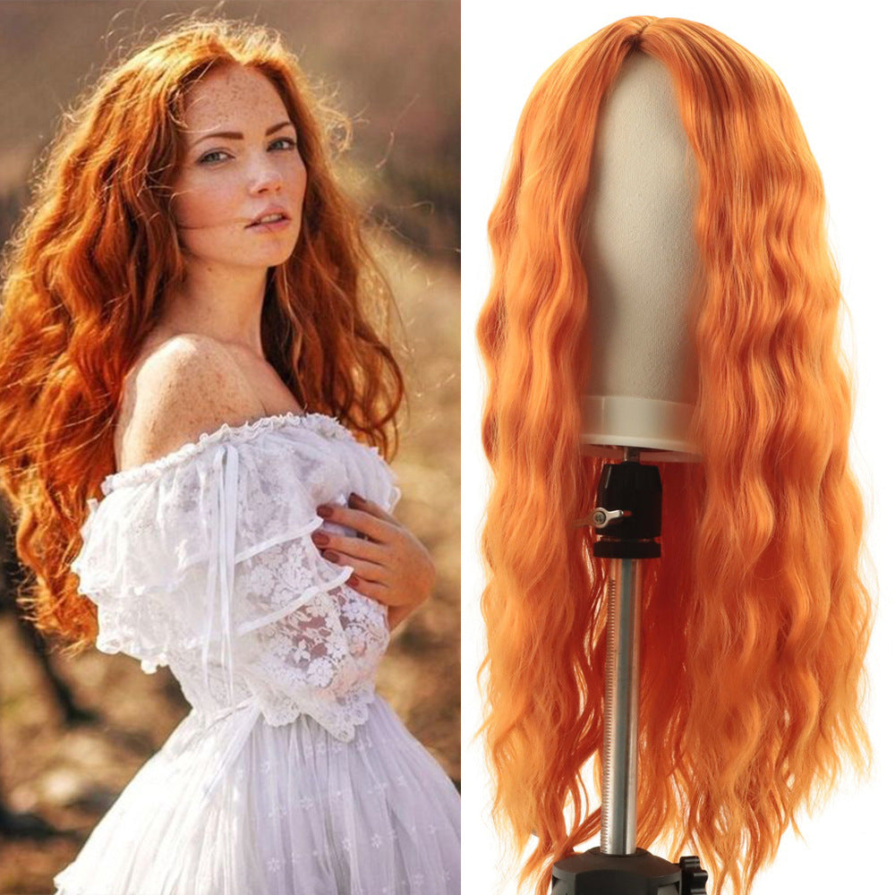 European And American Women's High Temperature Wigs
