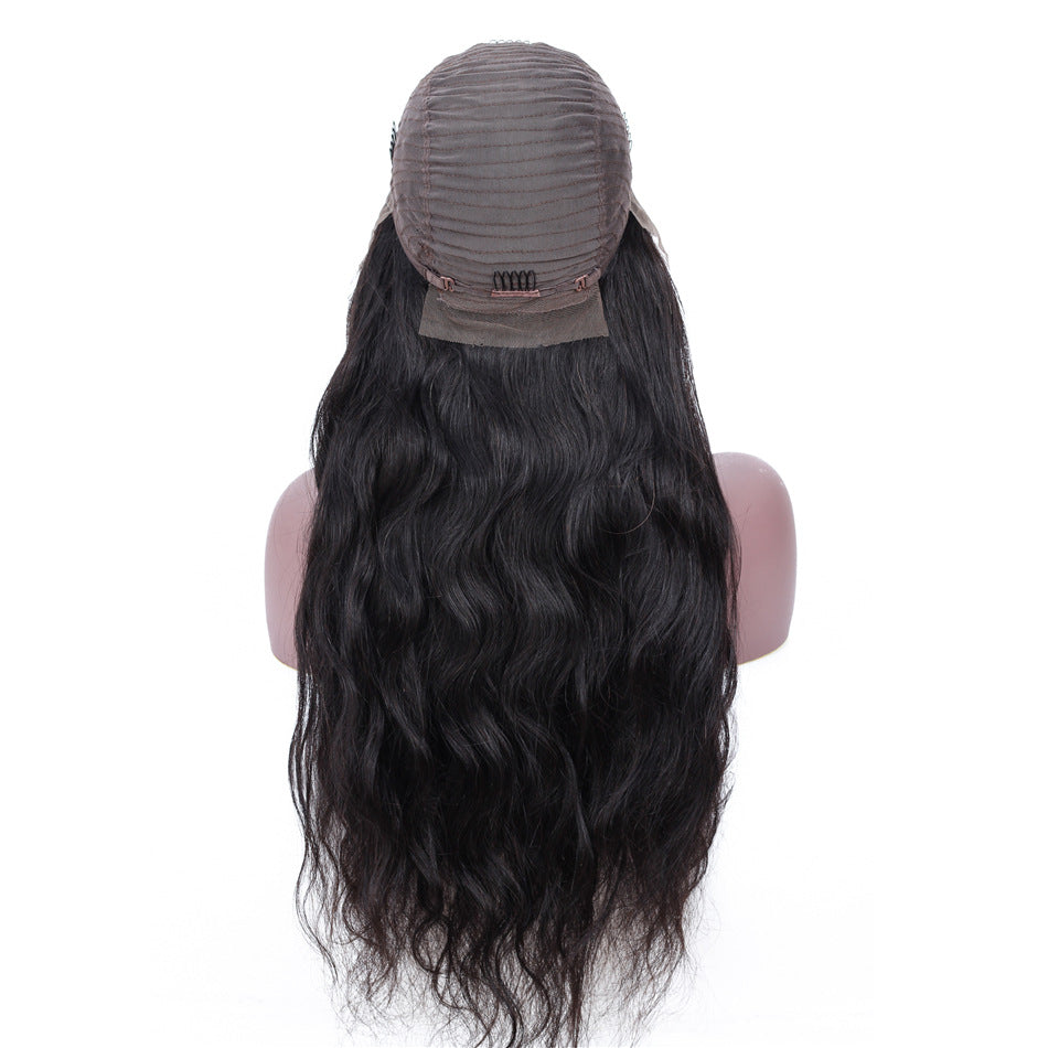 Laboss beauty HD Lace Front Wig - 13x6 Lace Frontal, Pre Plucked Knots, Baby Hair - 180 Density Brazilian Wig for Women (26 Inch, Natural Color)
