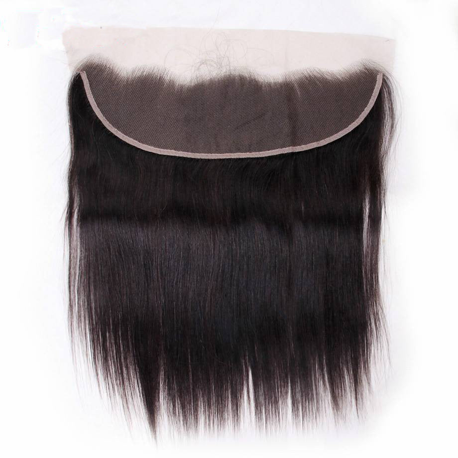 Bubble Hair Pressing Color Lace Hair Piece 13X41B Straight Lace Frontal Adjustable
