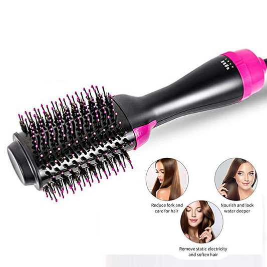 Dual-purpose Anion Hair Comb And Curling Iron