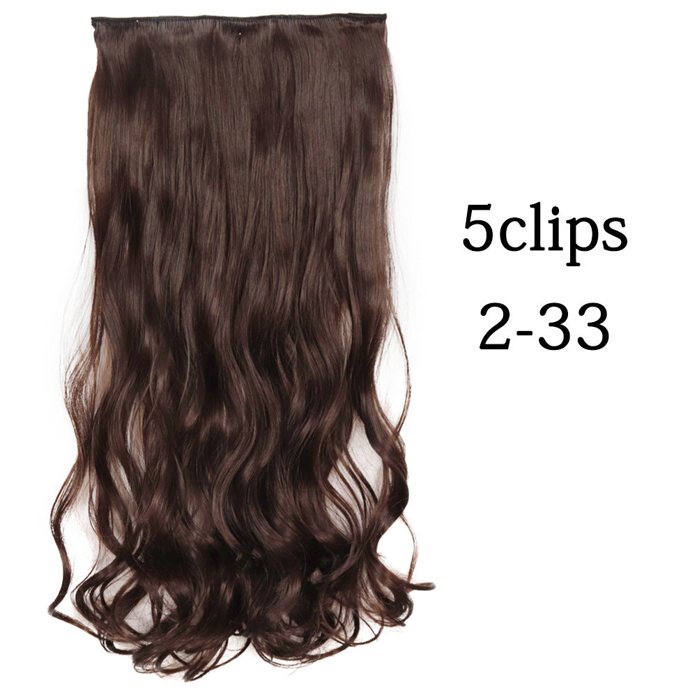 Five-card Big Wave Curly Hair Extension
