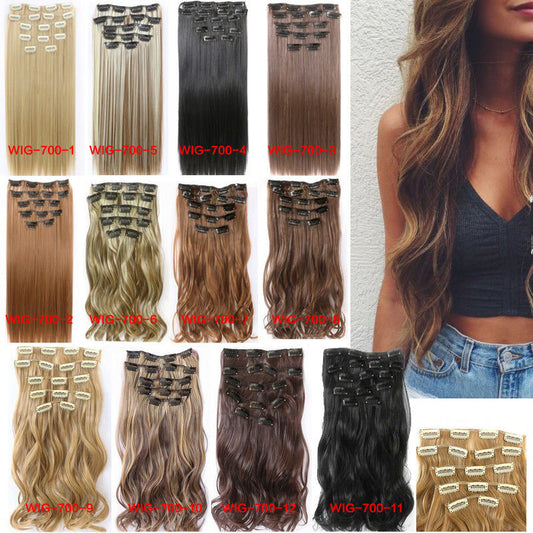 Braiding Human Hair Extension Sets Synthetic Wig