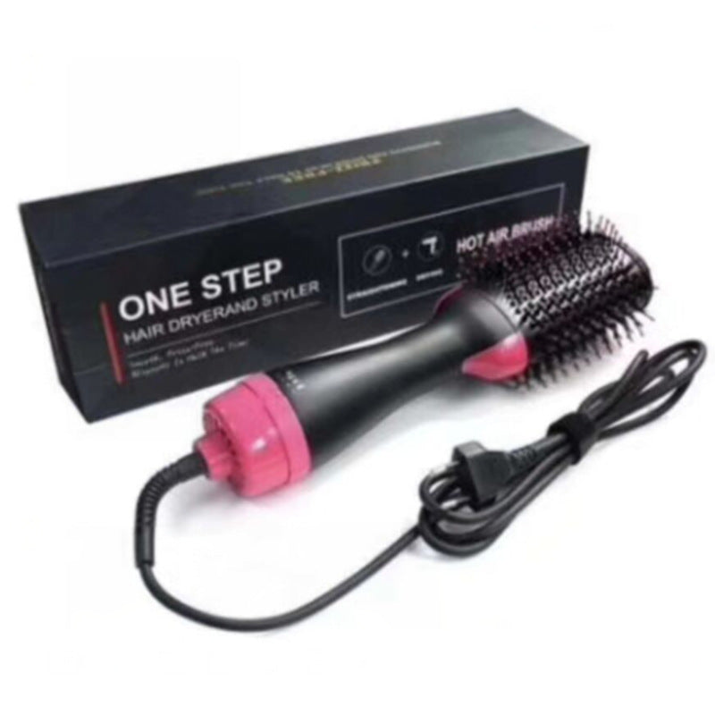 Dual-purpose Anion Hair Comb And Curling Iron