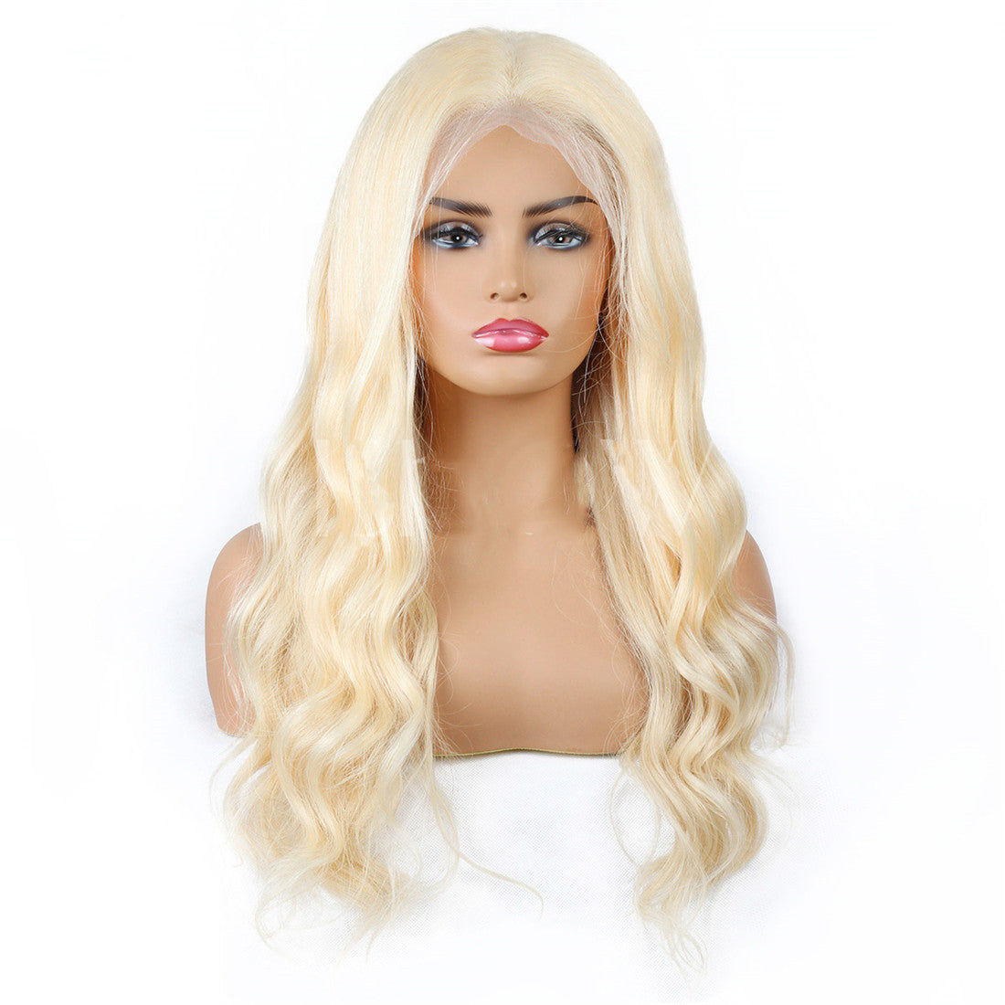 613 Body Wave Lace Front Wig Human Hair - 613 Lace Front Wig Human Hair 13X6 Transparent Lace, Blonde Lace Front Wigs Human Hair Pre Plucked With Baby Hair 180% Density Wigs for Women (28inch)
