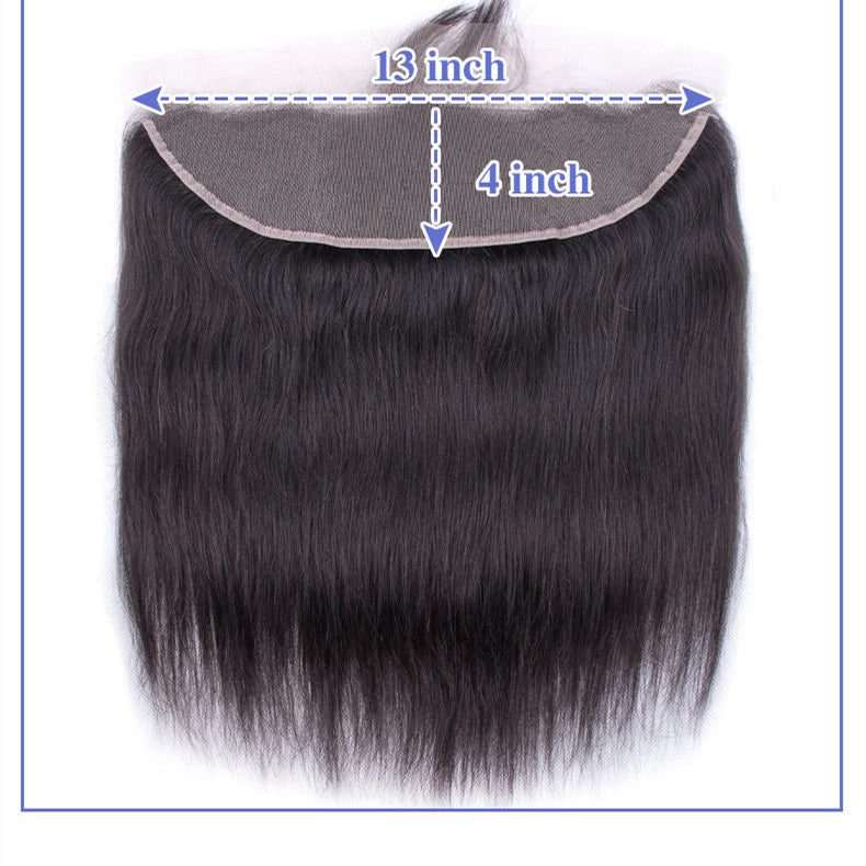 European And American Natural Color Lace Real Hair Wig